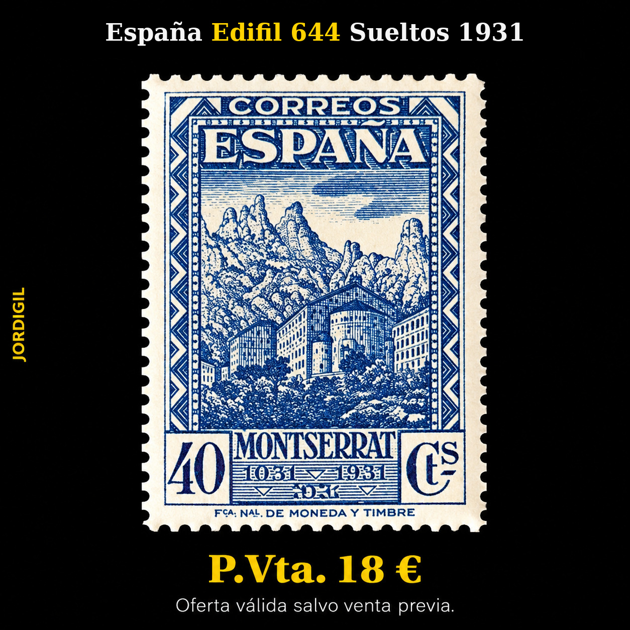 España · Edifil 644